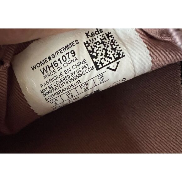 Keds women's Double Decker suede mauve slip-ons. Size 8. - Picture 9 of 9